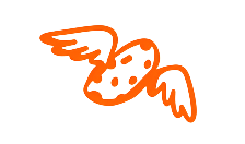 flying cookie icon