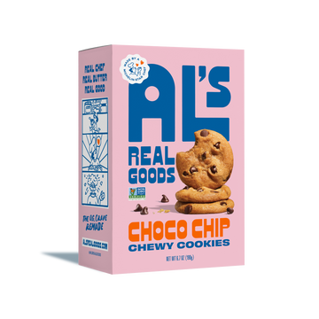 als real goods, choco chip chewy cookies