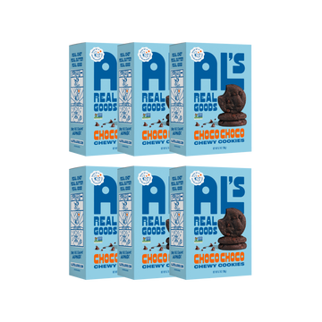 als real goods, choco choco chewy cookie box of 4
